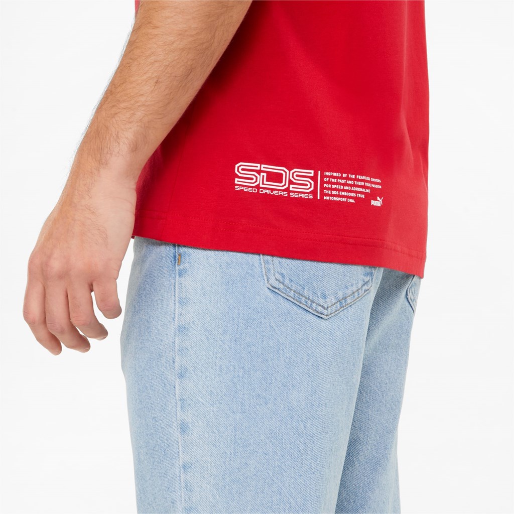  PUMA - Camiseta Ferrari Race SDS para hombre, Rosso Corsa :  Ropa, Zapatos y Joyería